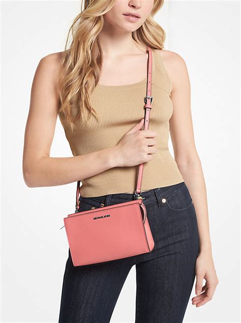 michael michael kors sheila small faux leather crossbody bag|MICHAEL MICHAEL KORS Sheila Small Faux Leather .